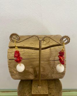 Pendientes de hueso