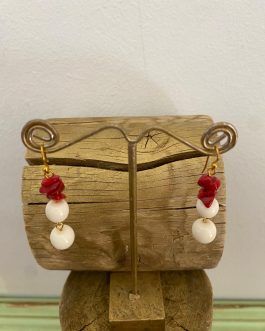 Pendientes de hueso