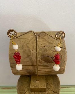Pendientes de hueso