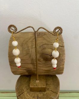 Pendientes de hueso