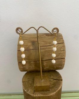 Pendientes de hueso