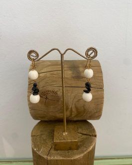 Pendientes de hueso