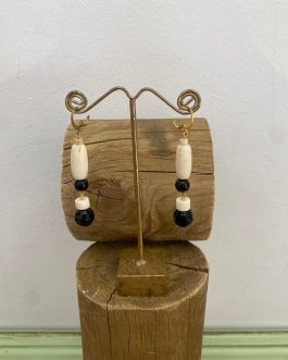 Pendientes de hueso