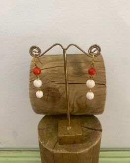 Pendientes de hueso