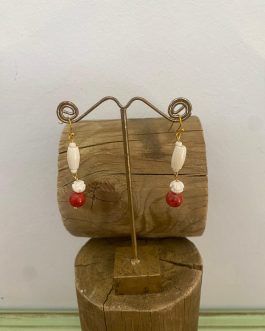 Pendientes de hueso