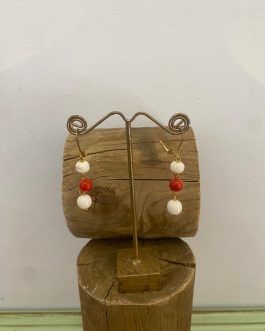 Pendientes de hueso