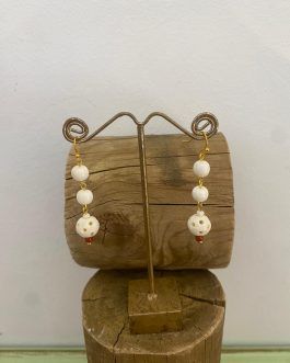 Pendientes de hueso