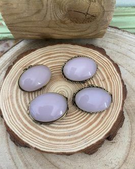 Broche de piedra natural