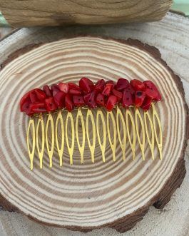 Peinecillo coral rojo