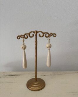Pendiente de hueso 004T
