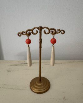 Pendiente de hueso 002T