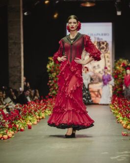 Vestido flamenca rojo