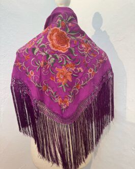 Mantón modelo PUERTO Buganvilla