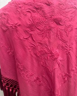 Mantón modelo AZUCENA Fucsia