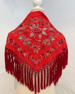 Mantón modelo SEVILLA Coral