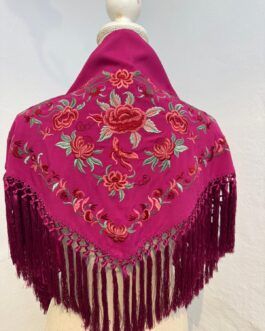 Mantón modelo SEVILLA Buganvilla