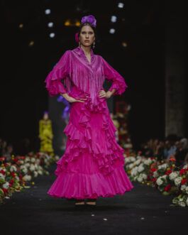 Vestido fucsia