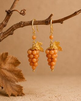 Pendientes Uvas Tierra Claro
